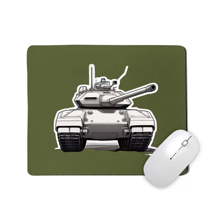 Battle Tank Design Mousepad