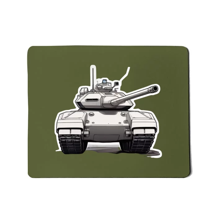 Battle Tank Design Mousepad