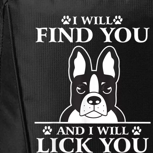 Boston Terrier Dog Lover City Backpack