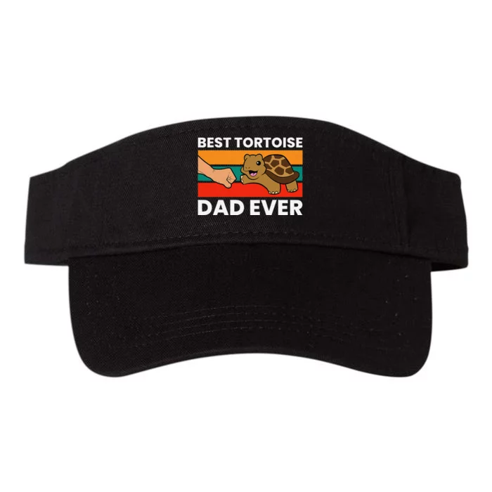 Best Tortoise Dad Ever Valucap Bio-Washed Visor