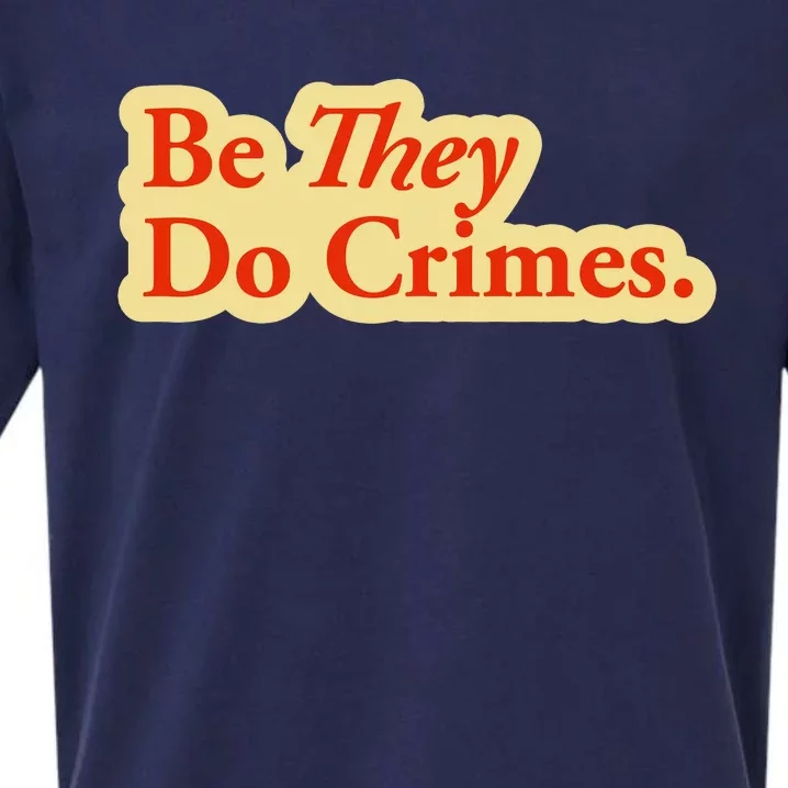 Be They Do Crimes Sueded Cloud Jersey T-Shirt