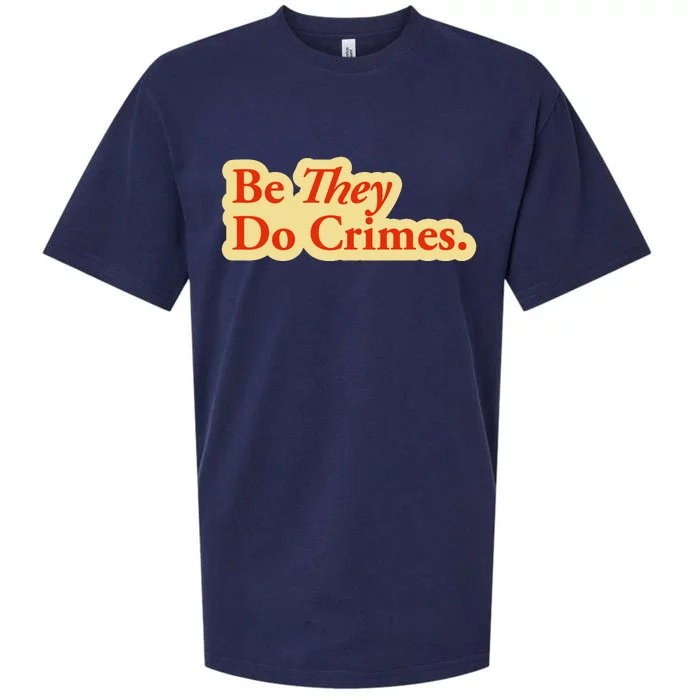 Be They Do Crimes Sueded Cloud Jersey T-Shirt