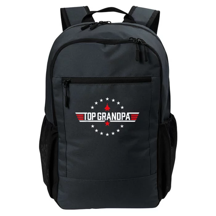 Top Grandpa Shirt Father's Day Birthday Daily Commute Backpack