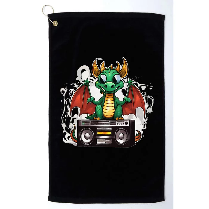 Boombeat The Dragon Platinum Collection Golf Towel