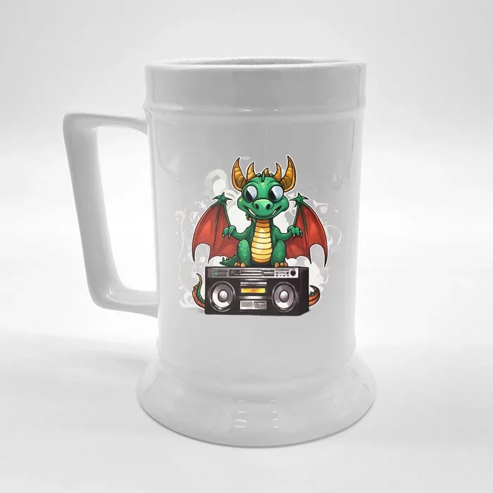 Boombeat The Dragon Front & Back Beer Stein