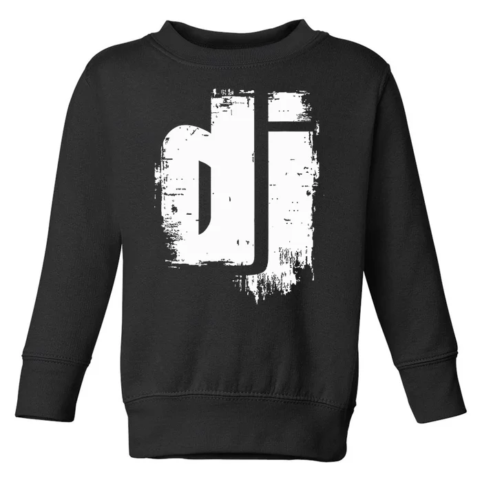 Be The Disc Jockey Stylish Dj Toddler Sweatshirt