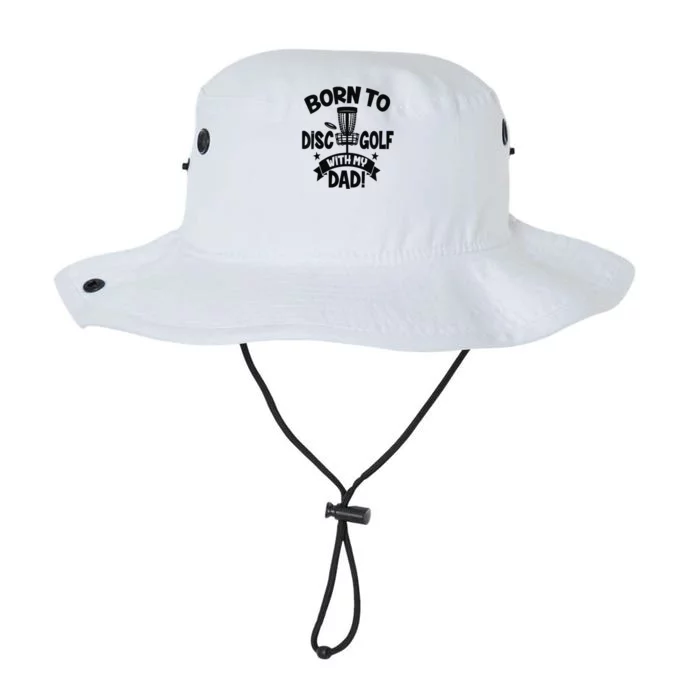 Born To Disc Golf With My Dad Disc Golf Lover Baby Toddler Legacy Cool Fit Booney Bucket Hat