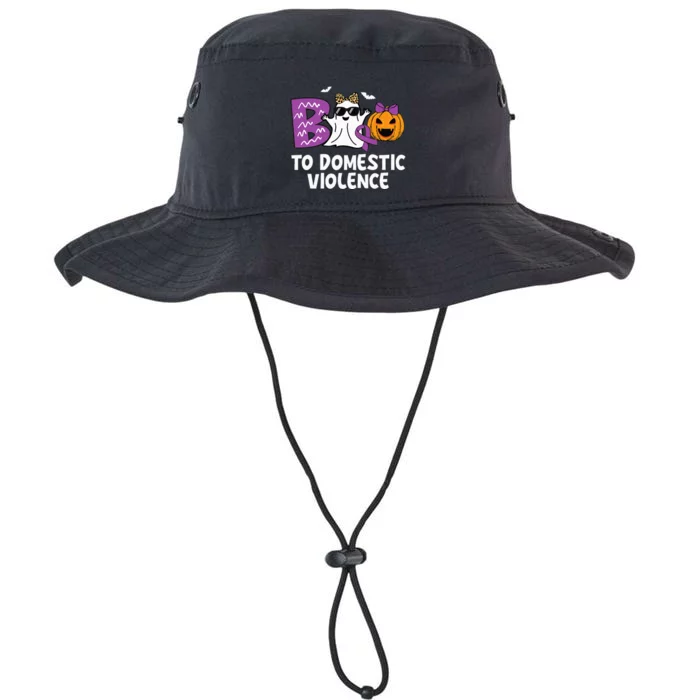 Boo To Domestic Violence Domestic Violence Awareness Legacy Cool Fit Booney Bucket Hat