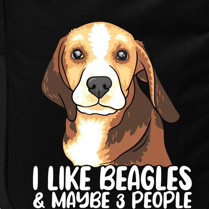 Beagle T Dog Lover Tee Funny Beagle Beagle Impact Tech Backpack