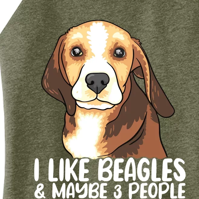 Beagle T Dog Lover Tee Funny Beagle Beagle Women’s Perfect Tri Rocker Tank