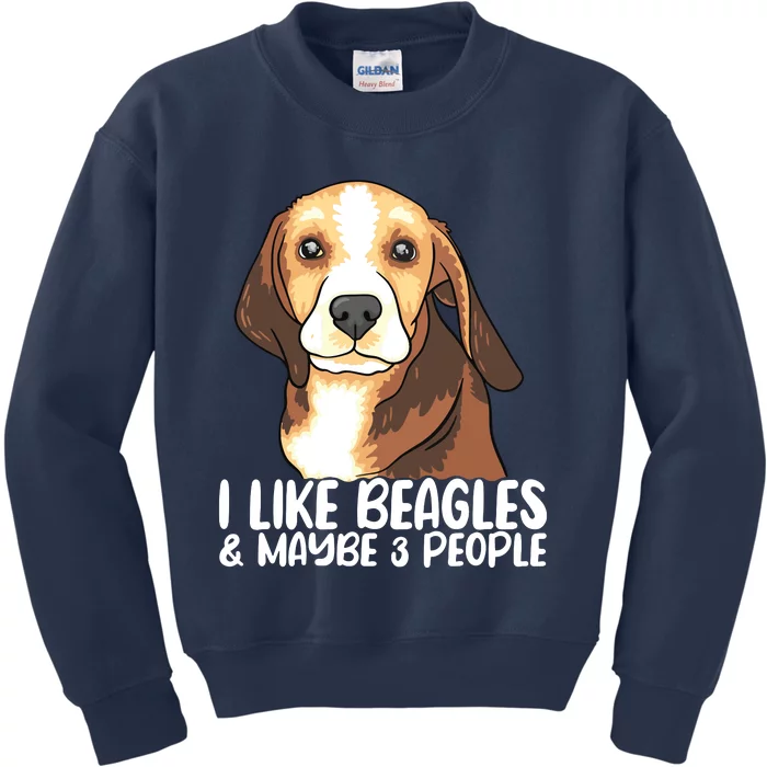 Beagle T Dog Lover Tee Funny Beagle Beagle Kids Sweatshirt