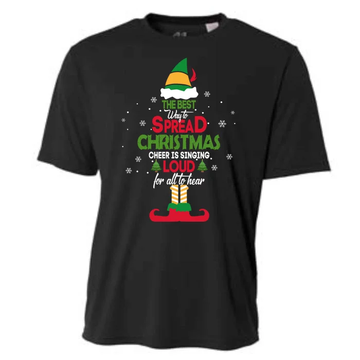 Buddy The Elf The Best Way To Spread Christmas Cheer Cooling Performance Crew T-Shirt