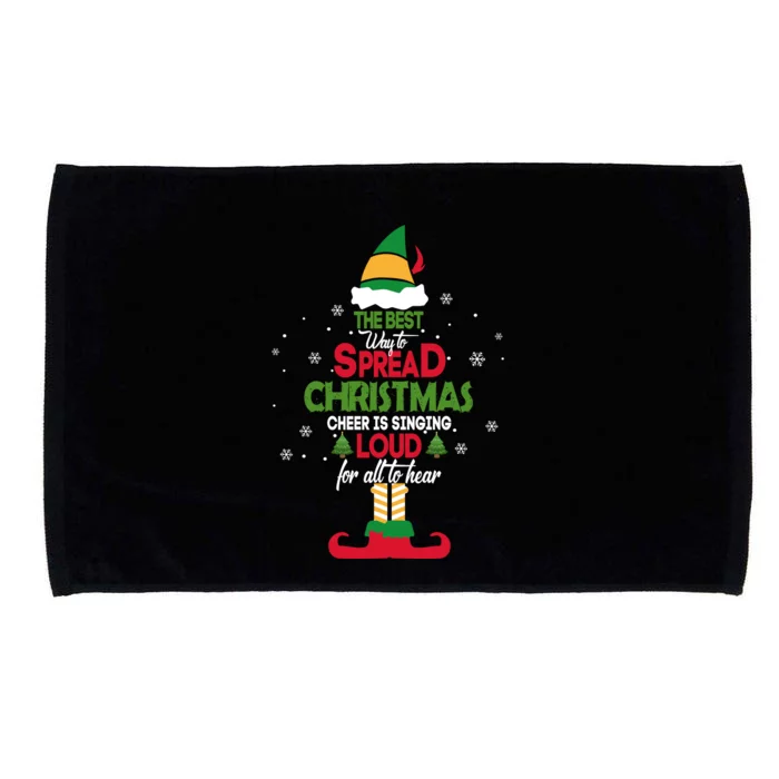 Buddy The Elf The Best Way To Spread Christmas Cheer Microfiber Hand Towel