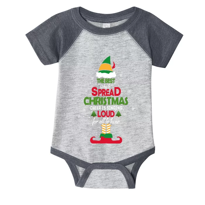 Buddy The Elf The Best Way To Spread Christmas Cheer Infant Baby Jersey Bodysuit