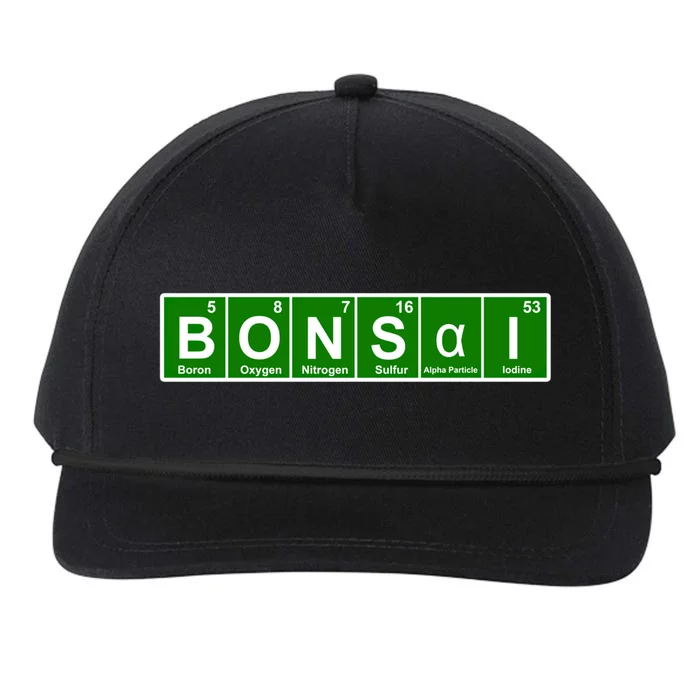 Bonsai Tree Enso Circle Meditation Zen Yoga Yin Yang Gardener Meaningful Gift Snapback Five-Panel Rope Hat