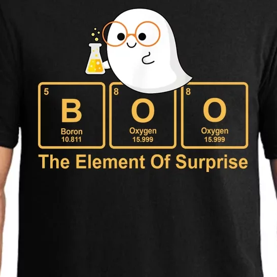 Boo The Element Of Surprise Ghost Chemist Halloween Pajama Set