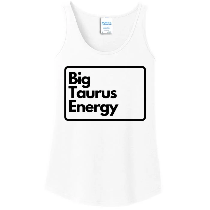 Big Taurus Energy Ladies Essential Tank