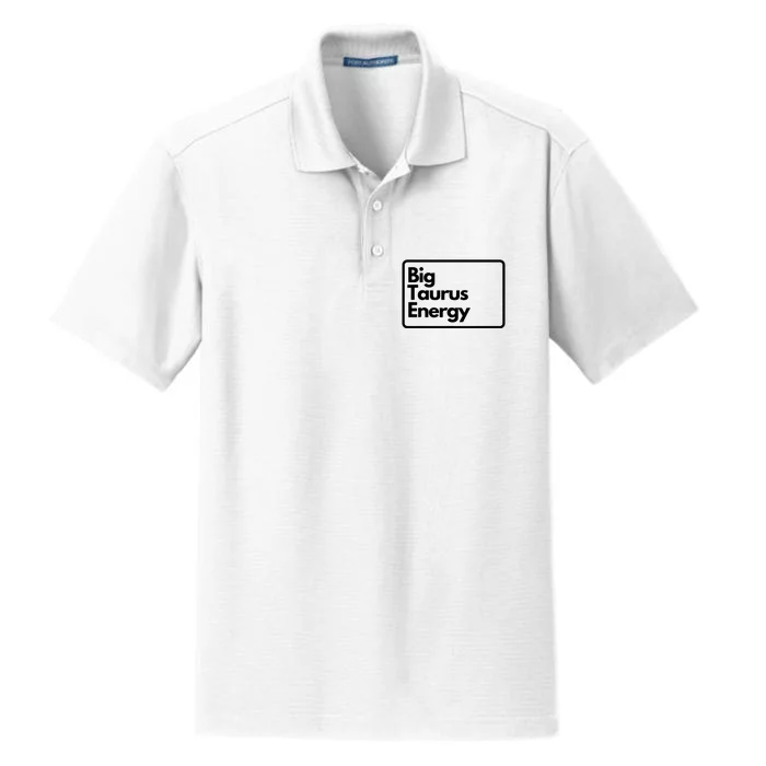 Big Taurus Energy Dry Zone Grid Performance Polo