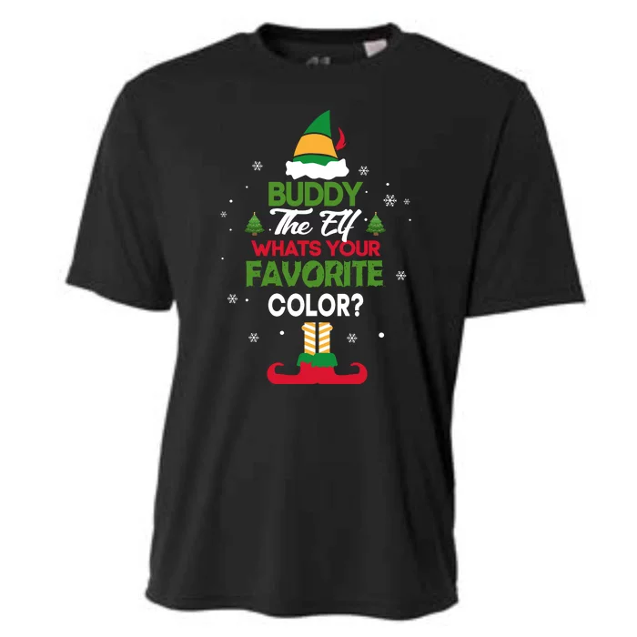 Buddy The Elf, What's Your Favorite Color? Cooling Performance Crew T-Shirt