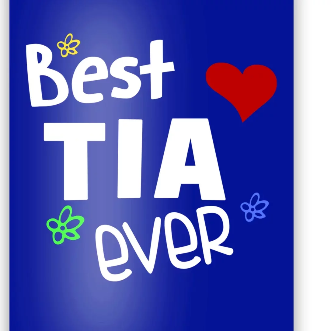 Best Tia Ever Gift Auntie Gift Poster