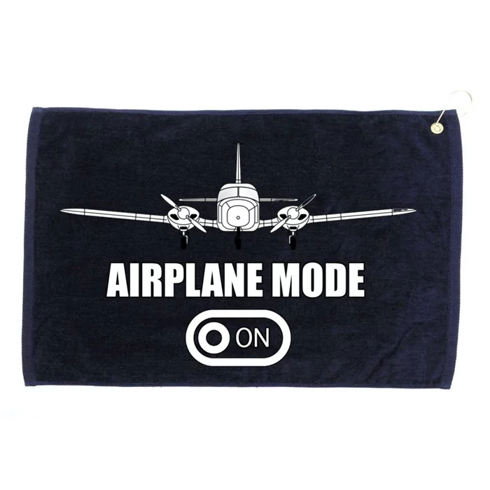 Best Twin Engine General Aviation Gift Airplane Mode Pilot Gift Grommeted Golf Towel