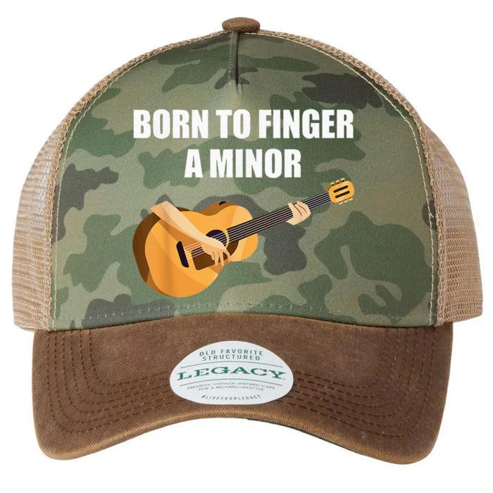 Born To Finger A Minor Guitar Legacy Tie Dye Trucker Hat