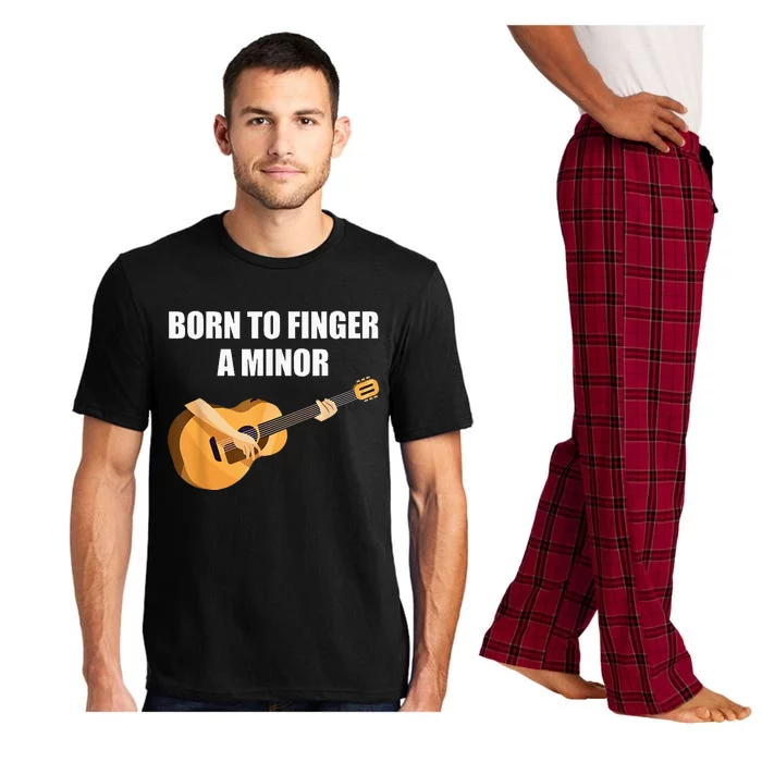 Born To Finger A Minor Guitar Pajama Set