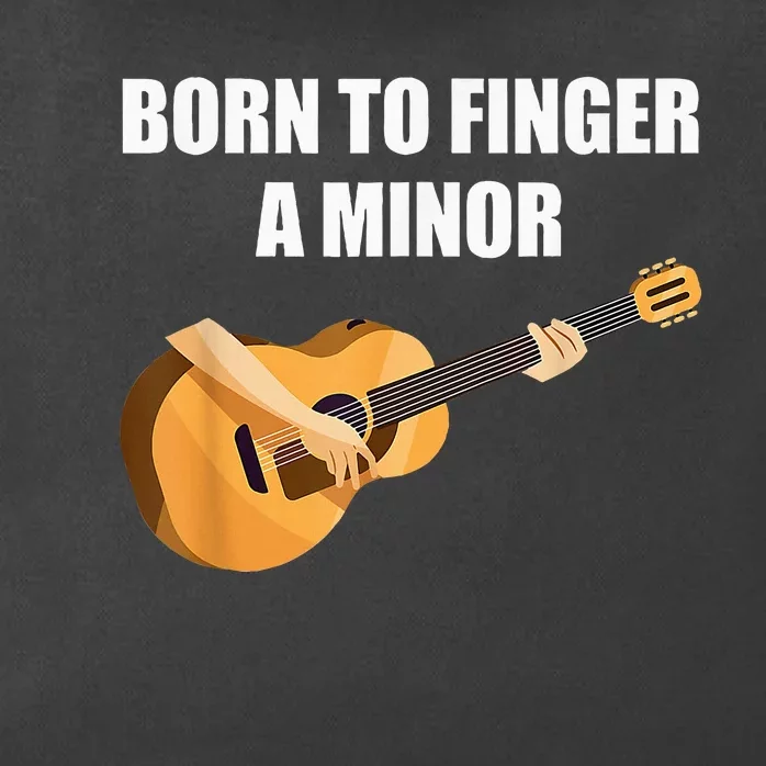 Born To Finger A Minor Guitar Zip Tote Bag