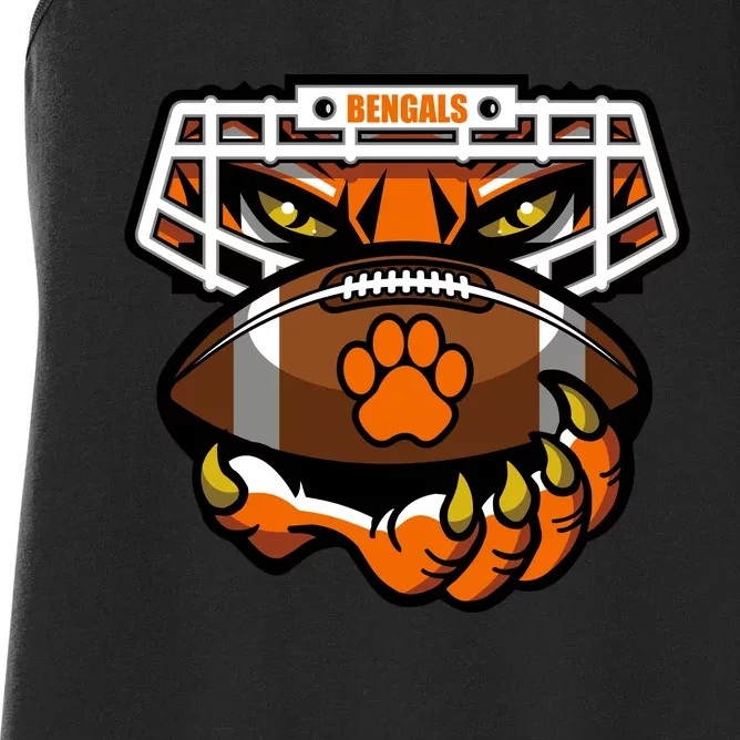 Bengal Tiger Football Women's Racerback Tank