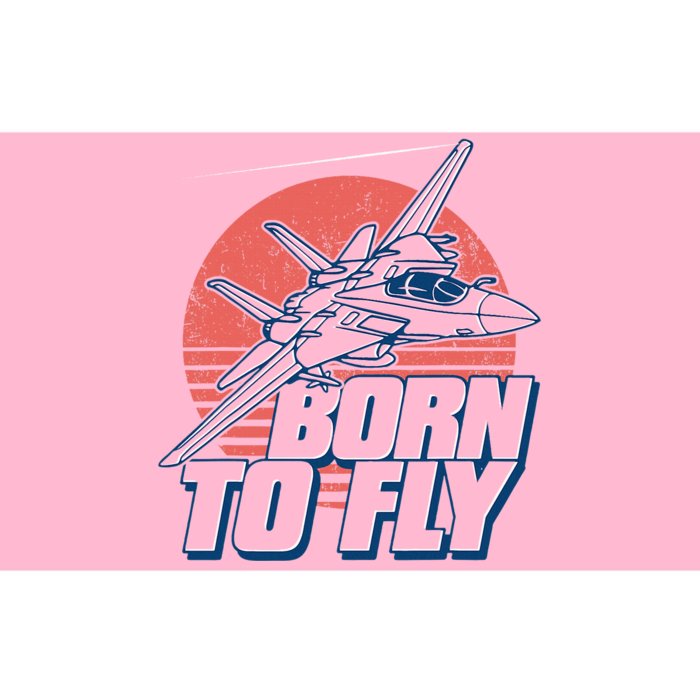 Born To Fly Fighter Jet Plane Airplane Bumper Sticker