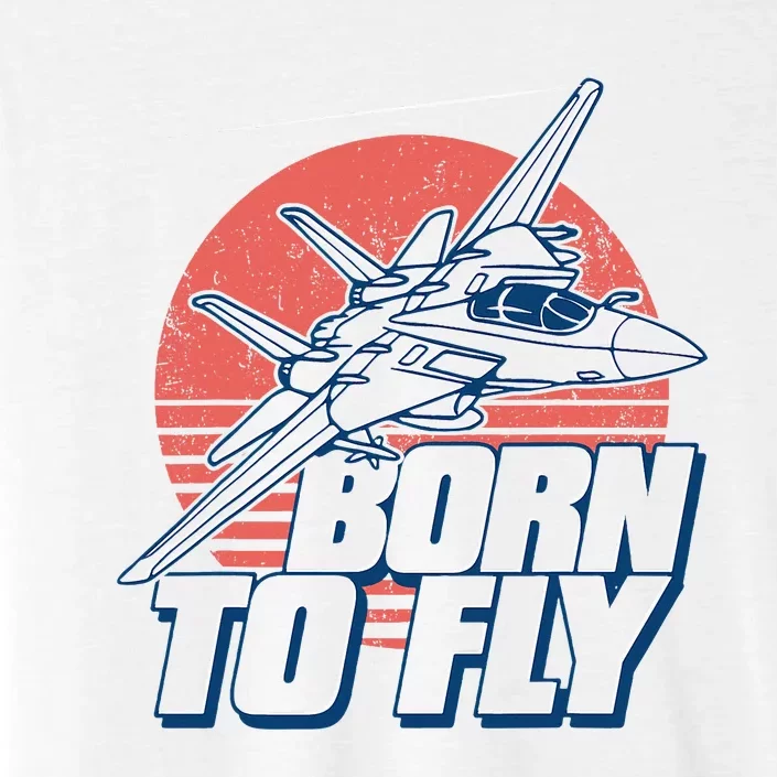 Born To Fly Fighter Jet Plane Airplane ChromaSoft Performance T-Shirt