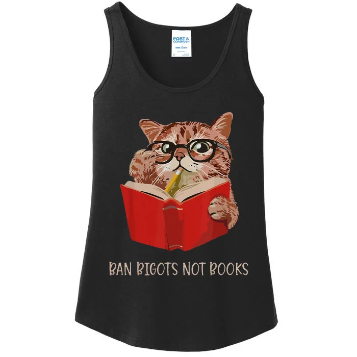 Ban The Fascists Save The Books Funny Book Lover Worm Nerd Ladies Essential Tank