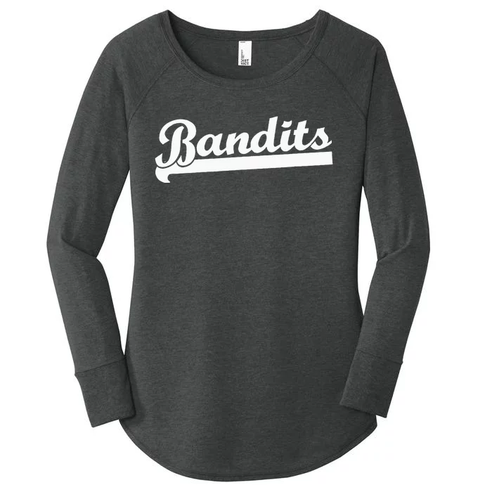 Bandits Team Fan Women's Perfect Tri Tunic Long Sleeve Shirt