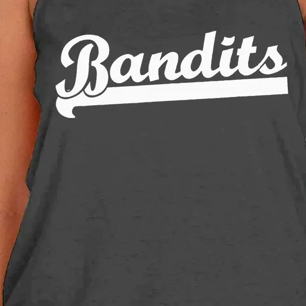 Bandits Team Fan Women's Knotted Racerback Tank