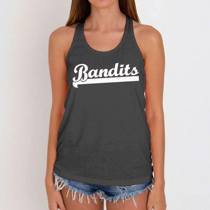 Bandits Team Fan Women's Knotted Racerback Tank