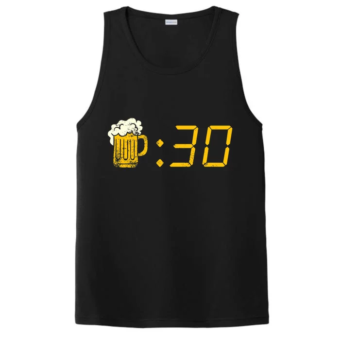 Beer Thirty. Funny Drinking Or Getting Drunk Performance Tank