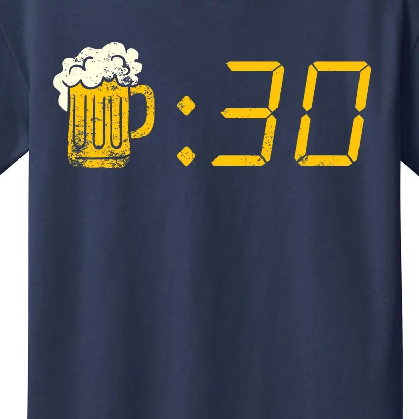 Beer Thirty. Funny Drinking Or Getting Drunk Kids T-Shirt