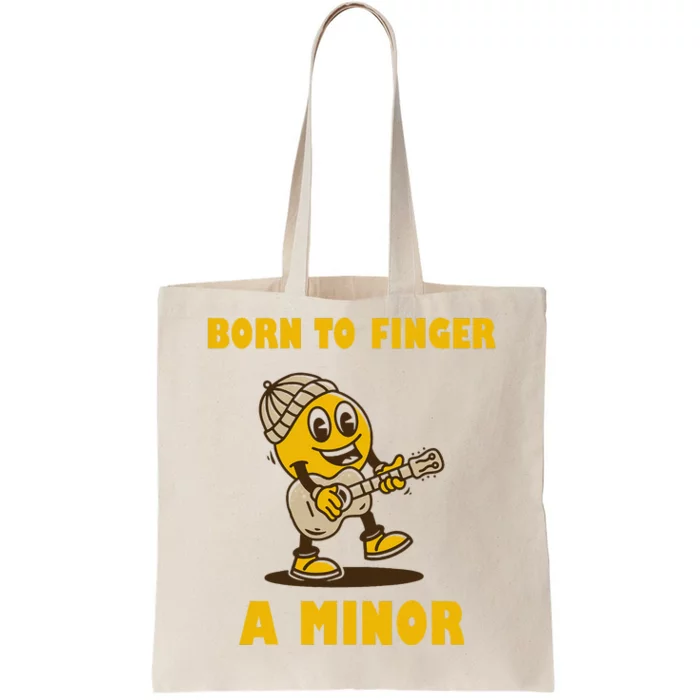 Born To Finger A Minor Guitar Tote Bag