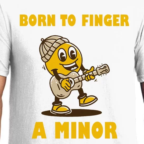 Born To Finger A Minor Guitar Pajama Set