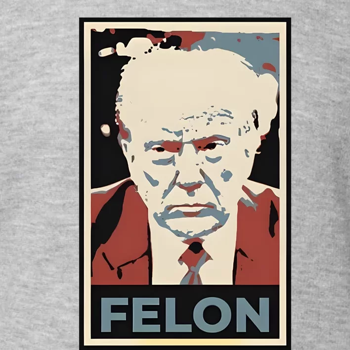 Billpascrell Trump Felon Toddler Sweatshirt