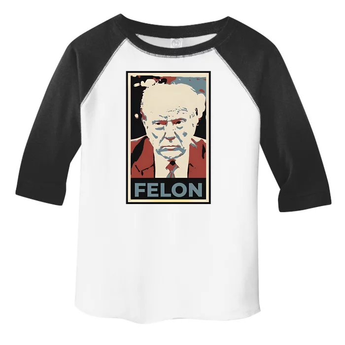 Billpascrell Trump Felon Toddler Fine Jersey T-Shirt