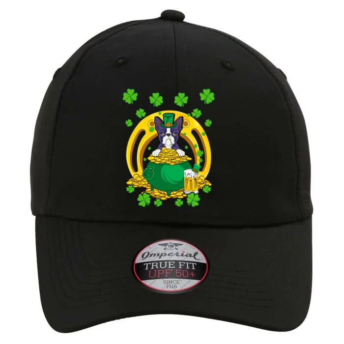 Boston Terrier Funny St Patrick's Day Dog Lover Gift The Original Performance Cap