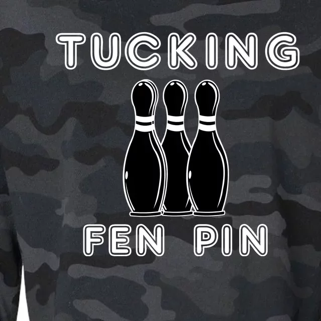 Bowling Tucking Fen Pin Cropped Pullover Crew