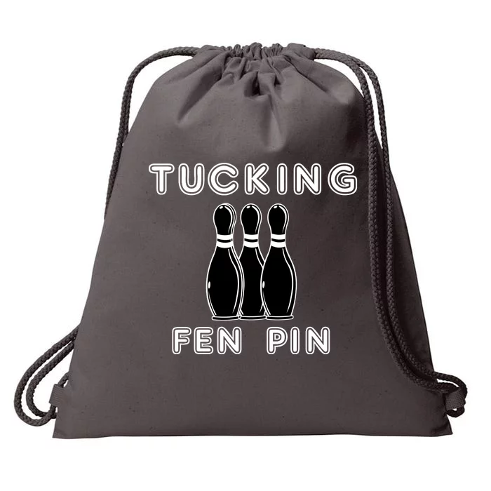 Bowling Tucking Fen Pin Drawstring Bag