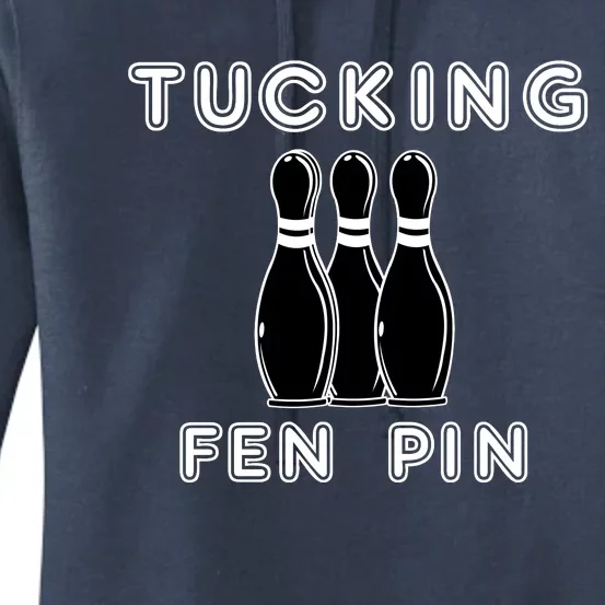 Bowling Tucking Fen Pin Women's Pullover Hoodie