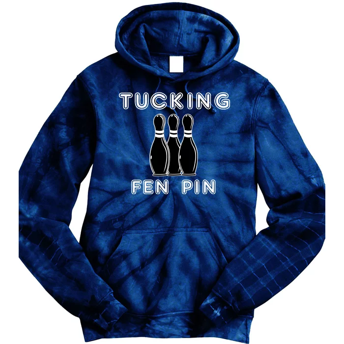 Bowling Tucking Fen Pin Tie Dye Hoodie