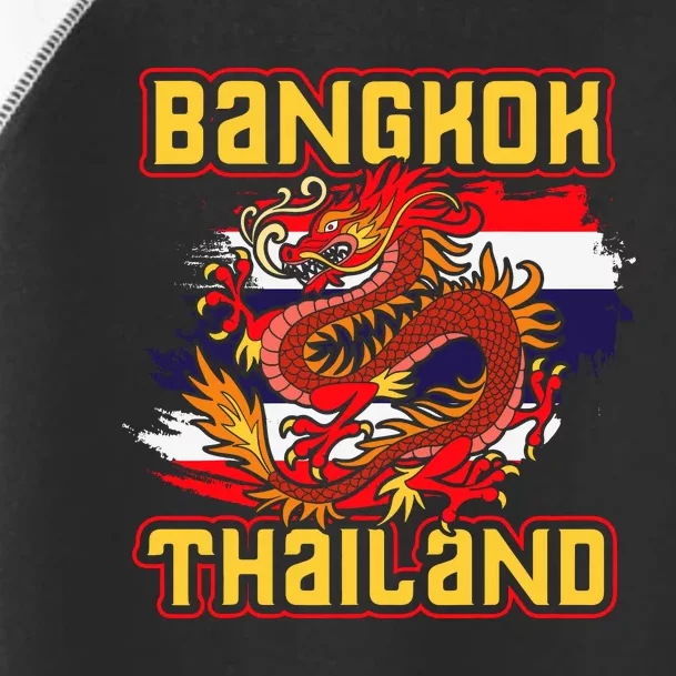 Bangkok Thai Flag Asia Dragon Thailand Toddler Fine Jersey T-Shirt