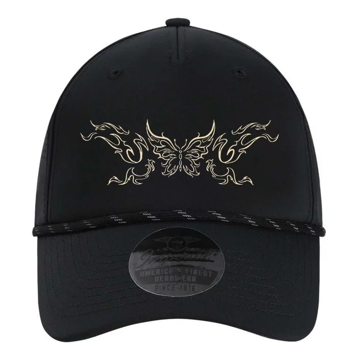 Butterfly Tattoo Grunge Fairycore Aesthetic Goth Performance The Dyno Cap