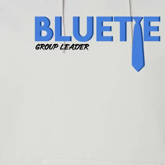 Blue Tie Group Leader Performance Fleece Hoodie