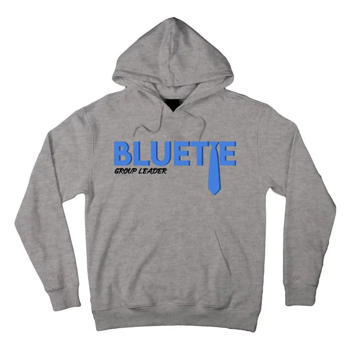 Blue Tie Group Leader Tall Hoodie